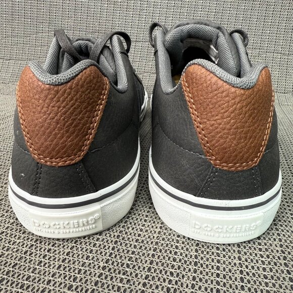 Dockers Mens Size 9.5W Gray Sneakers Casual Shoes - Picture 3 of 9